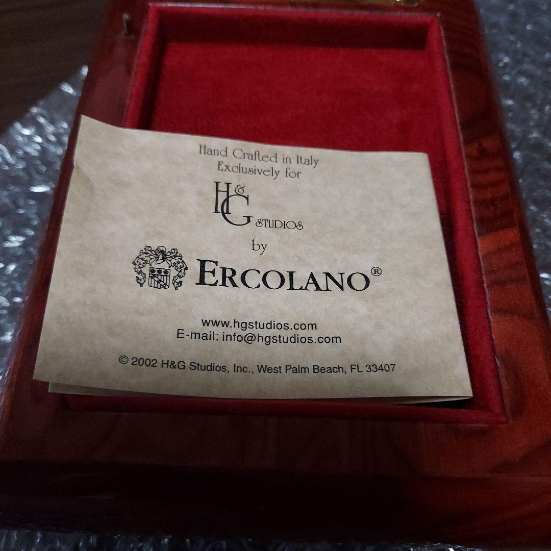 イタリア製　ERCOLANO オルゴール　エリーゼのために　エルコラーノ