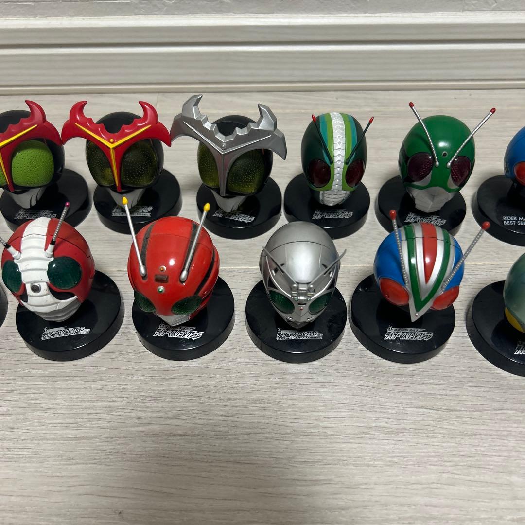 【希少品】食玩　仮面ライダー　昭和ライダーマスクコレクション　　プレバン