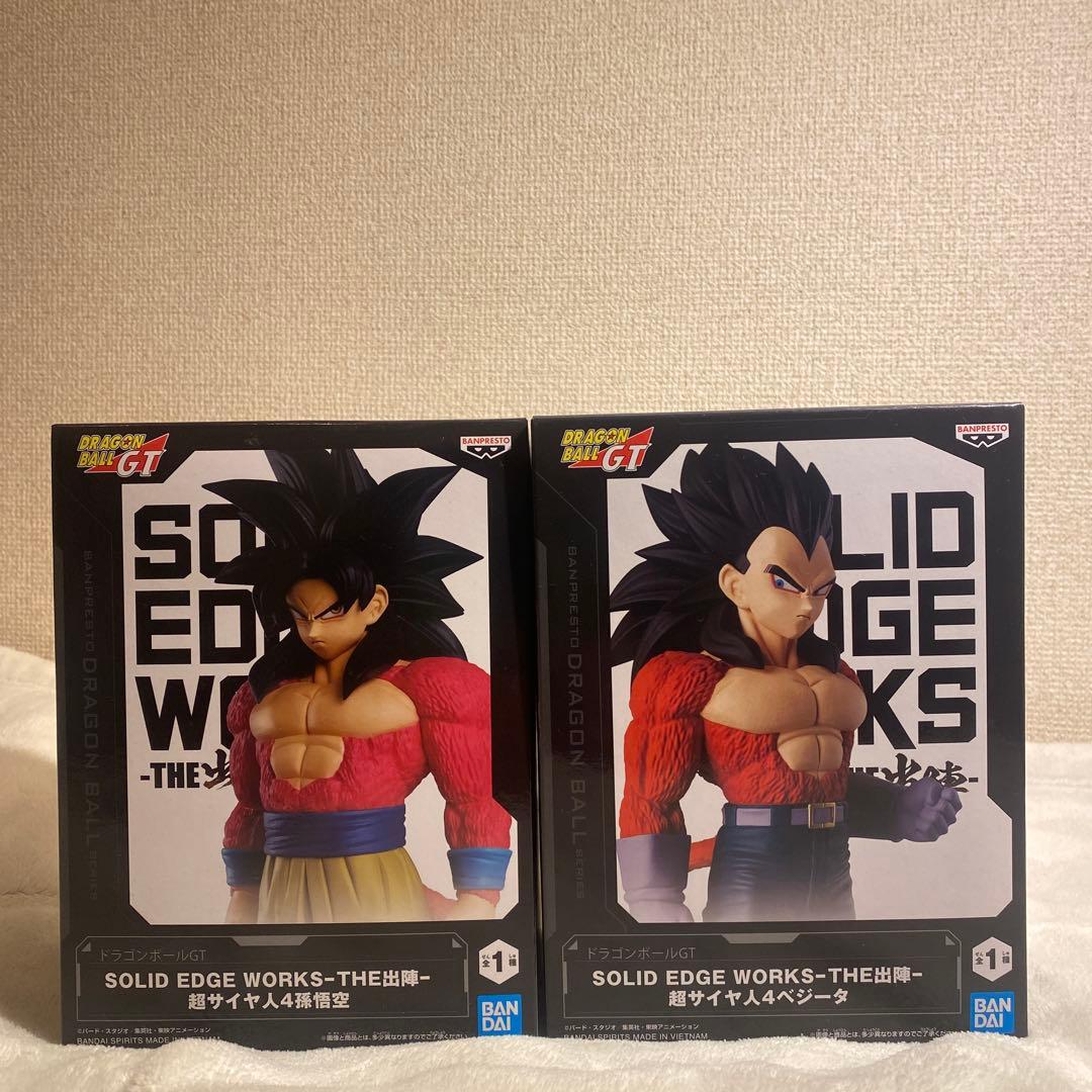 2点セット】ドラゴンボールGT☆THE出陣☆スーパーサイヤ人4孫悟空