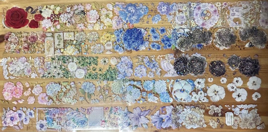 コラージュ平袋Bマステ20枚セット＆デザペ10枚or女の子ステッカー3