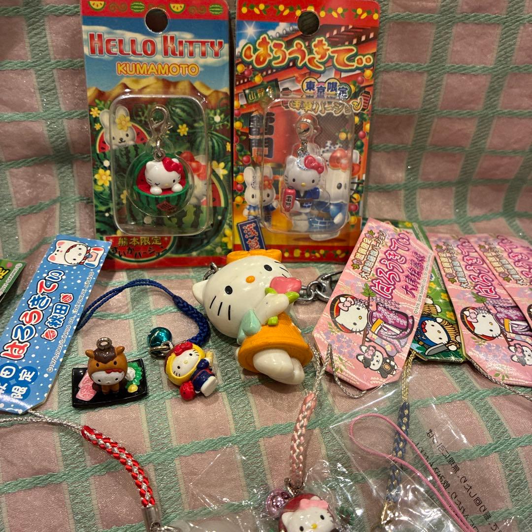 ハローキティ　ご当地ストラップ　まとめ売り