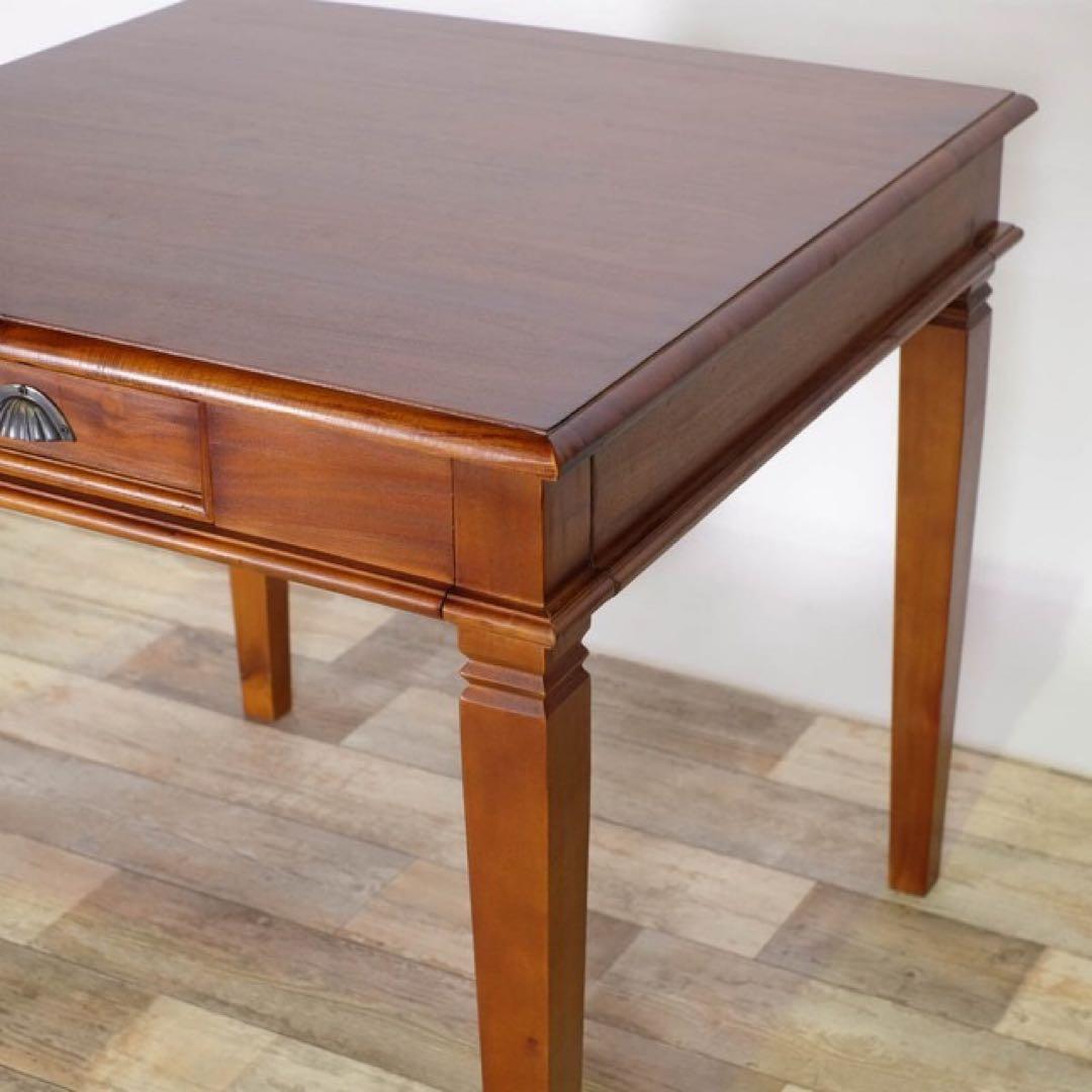 A 新品 アジアン ダイニングテーブル S カフェ カントリー 机 アンティーク