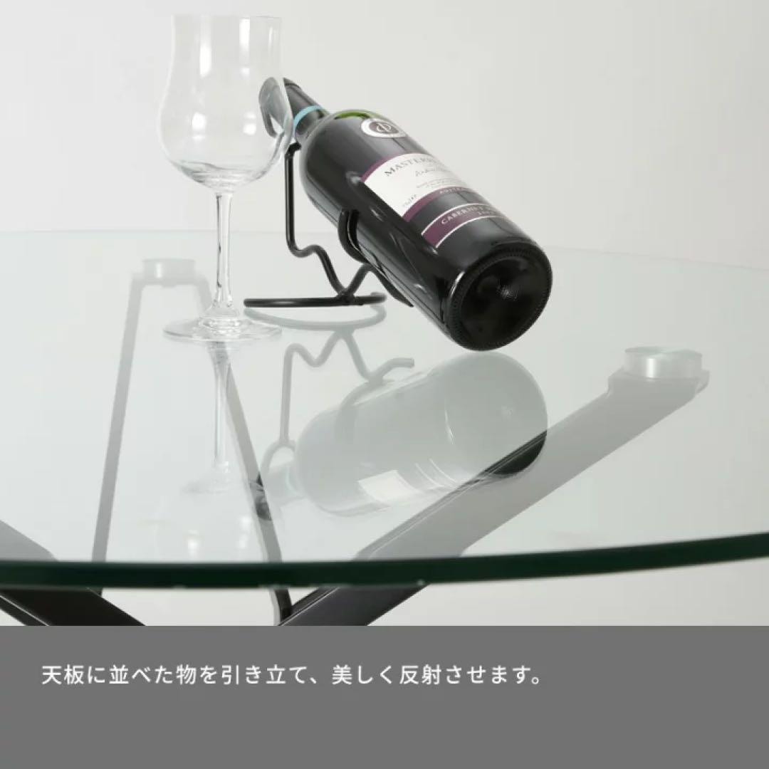 geo ジオ クラスティーナ　ガラステーブル 丸ガラス 直径110cm