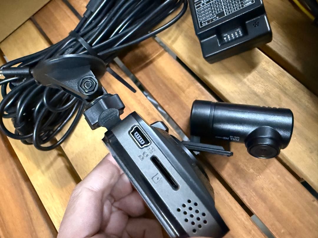 前後　ドライブレコーダー MIRUMO eye 車載カメラ