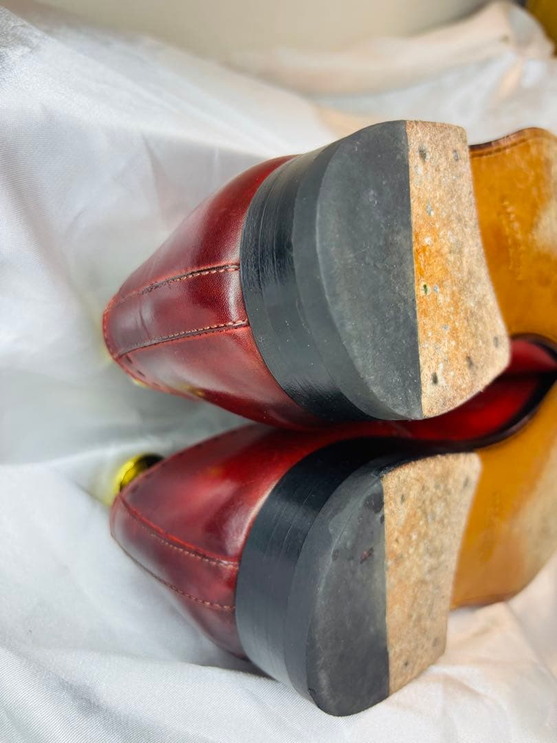 MAGNANNI マグナーニ　プレーントゥ　赤茶　EU39(25相当)