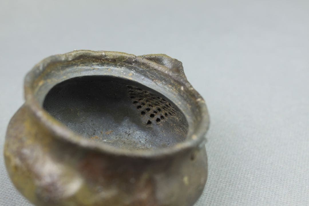 備前焼 森宝山作 宝山 手造宝瓶 急須 茶器揃い