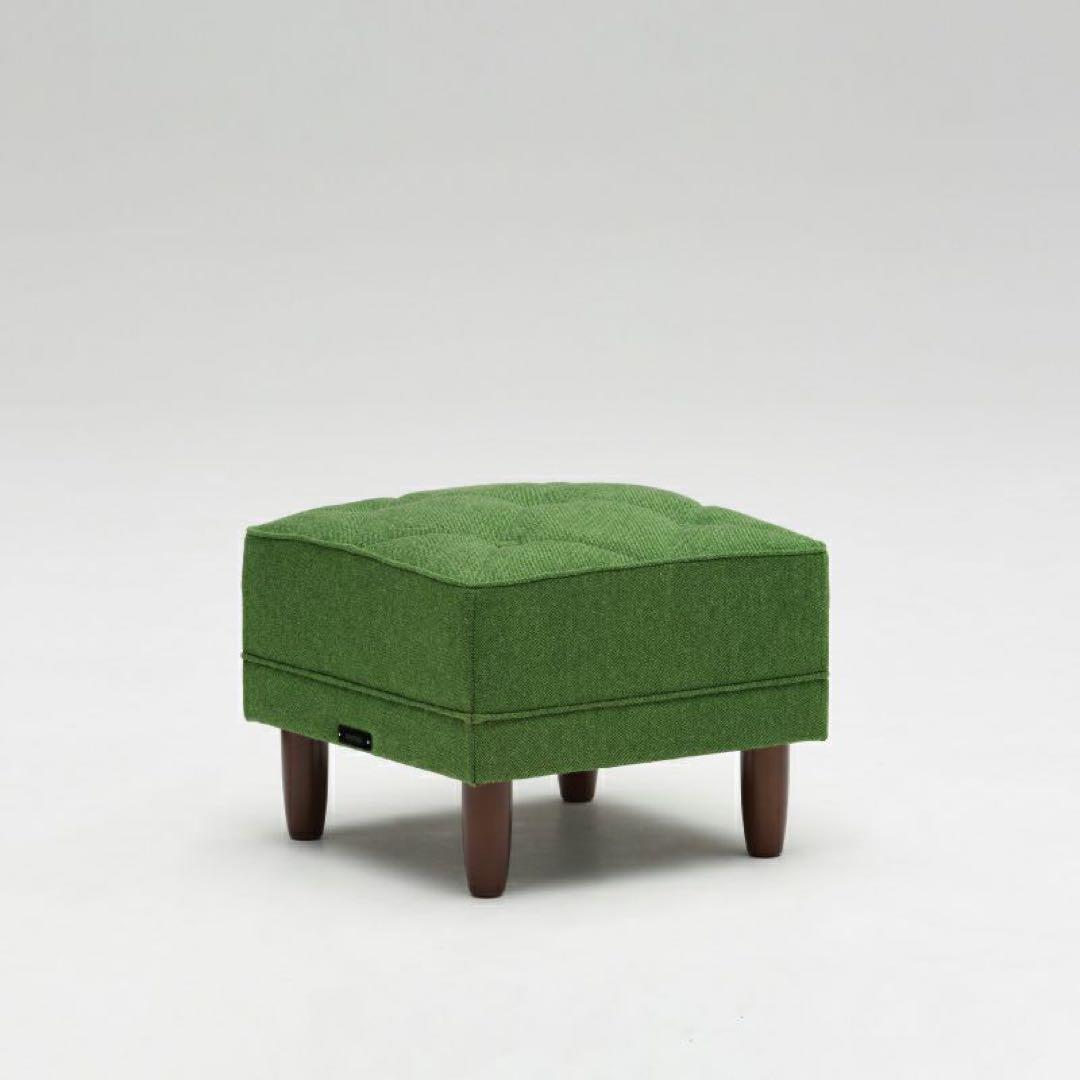 カリモク60 オットマン タープグリーン