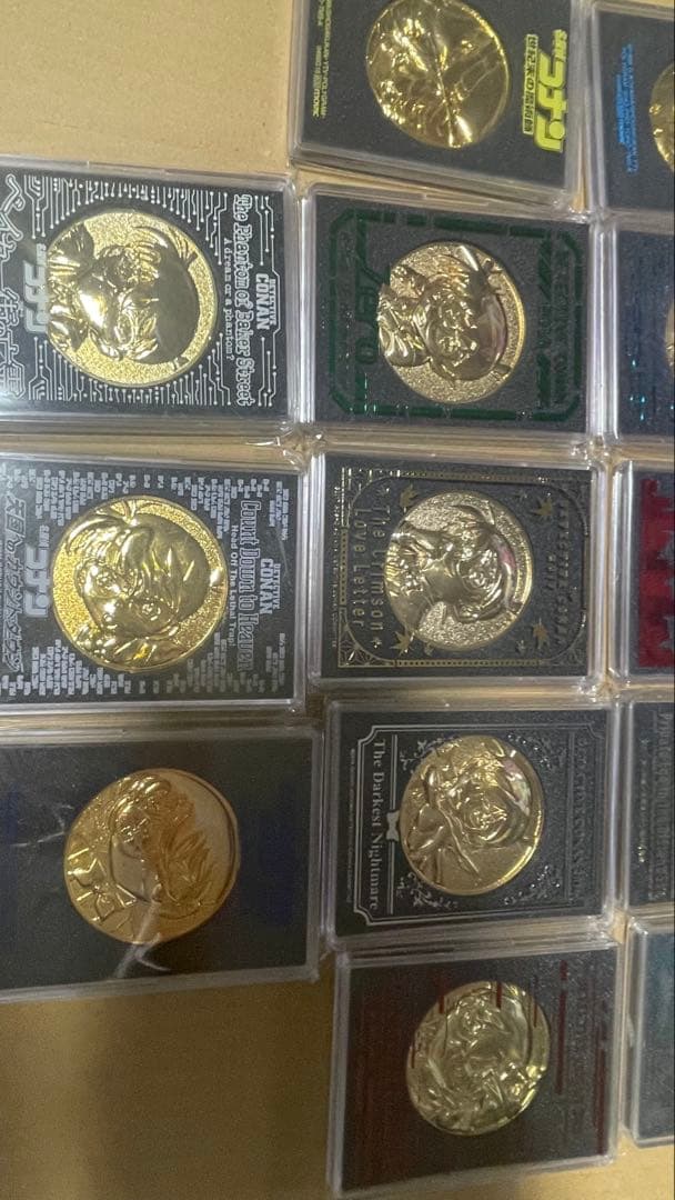 く*ー様 名探偵コナン 劇場版 メダル まとめ売り コナングッズ