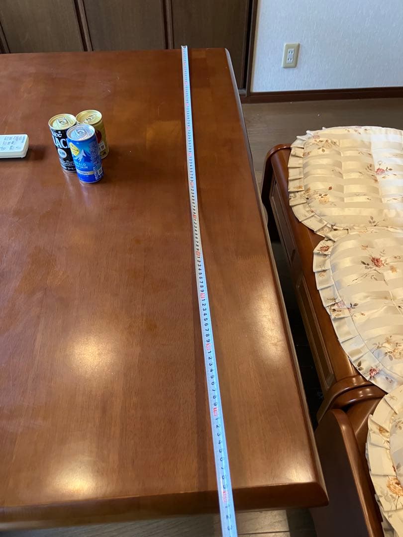 木製コーナーソファテーブル 引き出し付き‼️1月中旬で終了いたします。