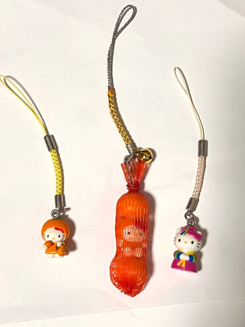 レアご当地キティまとめ売り根付ストラップはろうきてぃ平成初期2000年前半21個