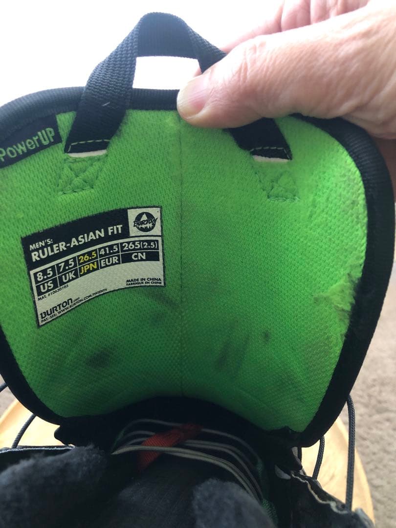 Burton Ruler バートン ルーラー 8.5 26.5cm