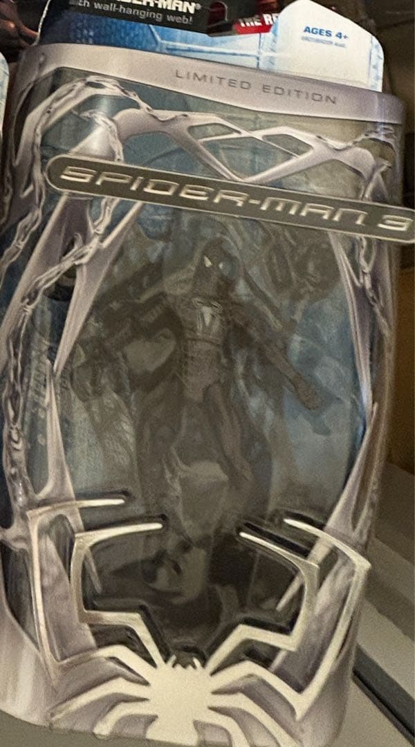 スパイダーマン3 映画 2007年 ウォルマート限定ブラックスパイダーマン スパイダーマン3 映画 2007年 ウォルマート限定ブラックスパイダーマン