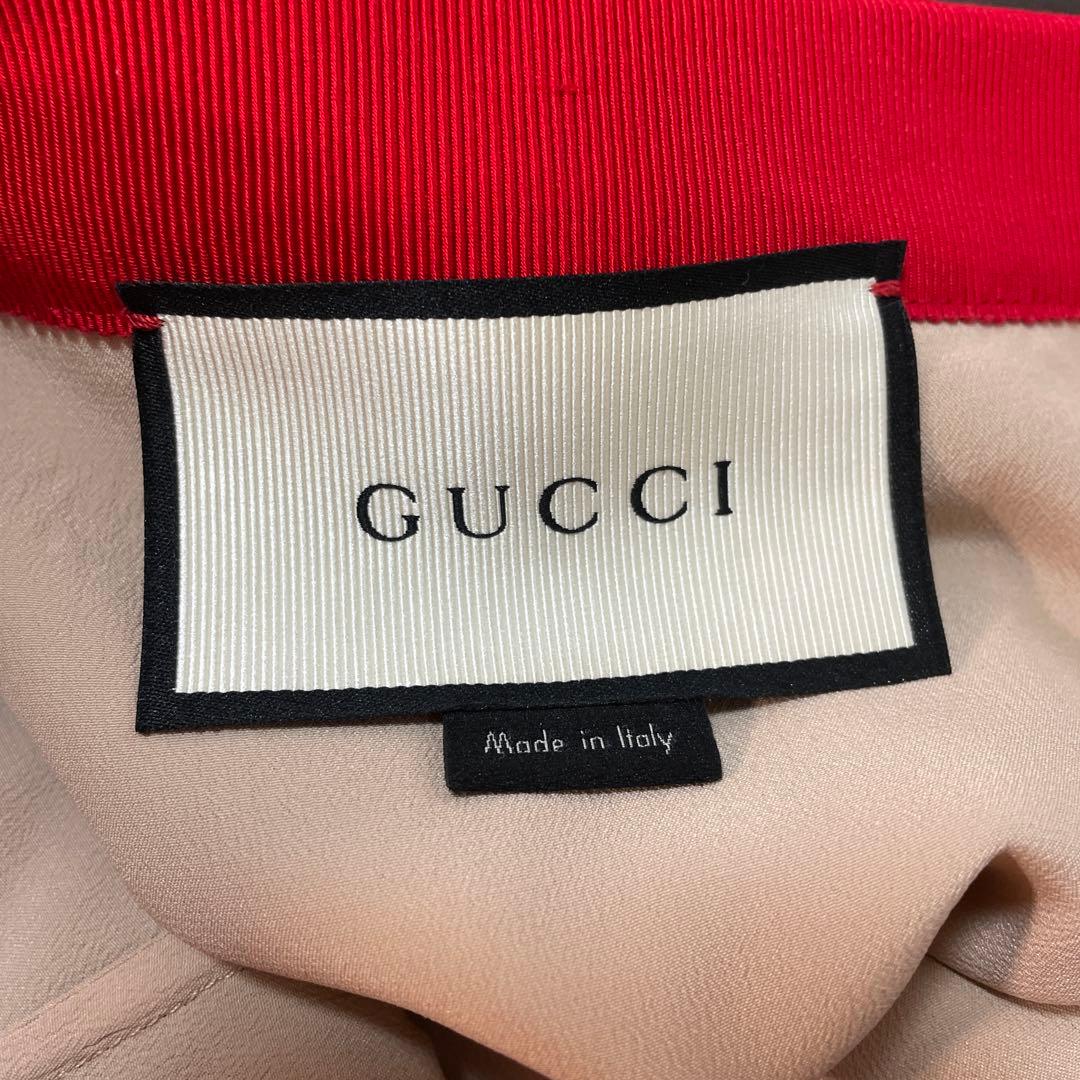 GUCCI 美品　正規品　レース フリル付きスカート IT38