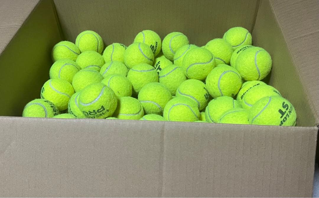 中古テニスボール200個 BAー5182 硬式テニスボール 1セット(2個) Be