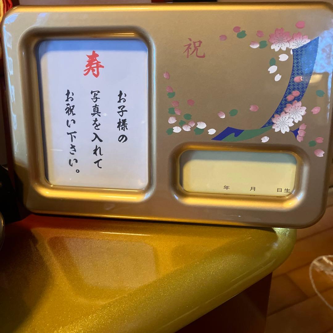 御京雛①平安春峰作　雛人形　三段飾り　お雛様　京都西陣織り　ひな人形3段　桜刺繍