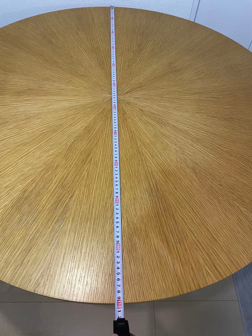 【直接引取り】ダイニングテーブル　丸テーブル　直径110cm