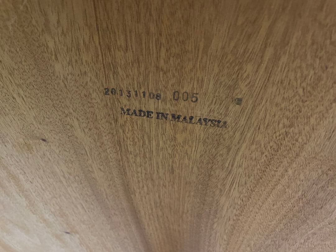 【直接引取り】ダイニングテーブル　丸テーブル　直径110cm