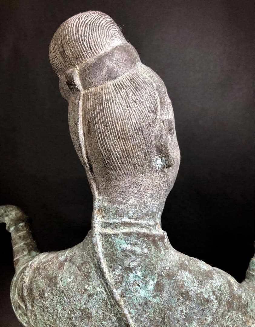 青銅 舞人立像 中国美術　春秋戦国時代　複製