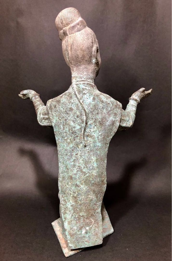 青銅 舞人立像 中国美術　春秋戦国時代　複製