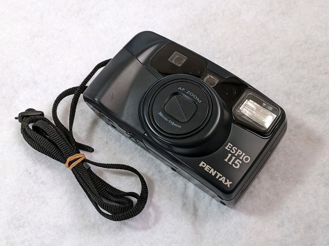 ☆動作確認済☆ PENTAX ESPIO115 コンパクト フィルムカメラ PENTAX製