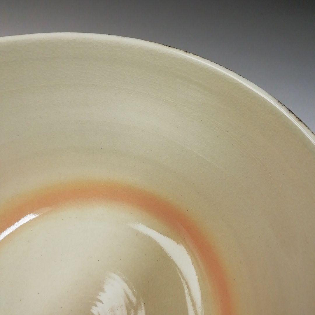 T715 茶碗 『仁清写 八つ橋』『平安 紫峰 造』 共箱 抹茶碗 茶道具