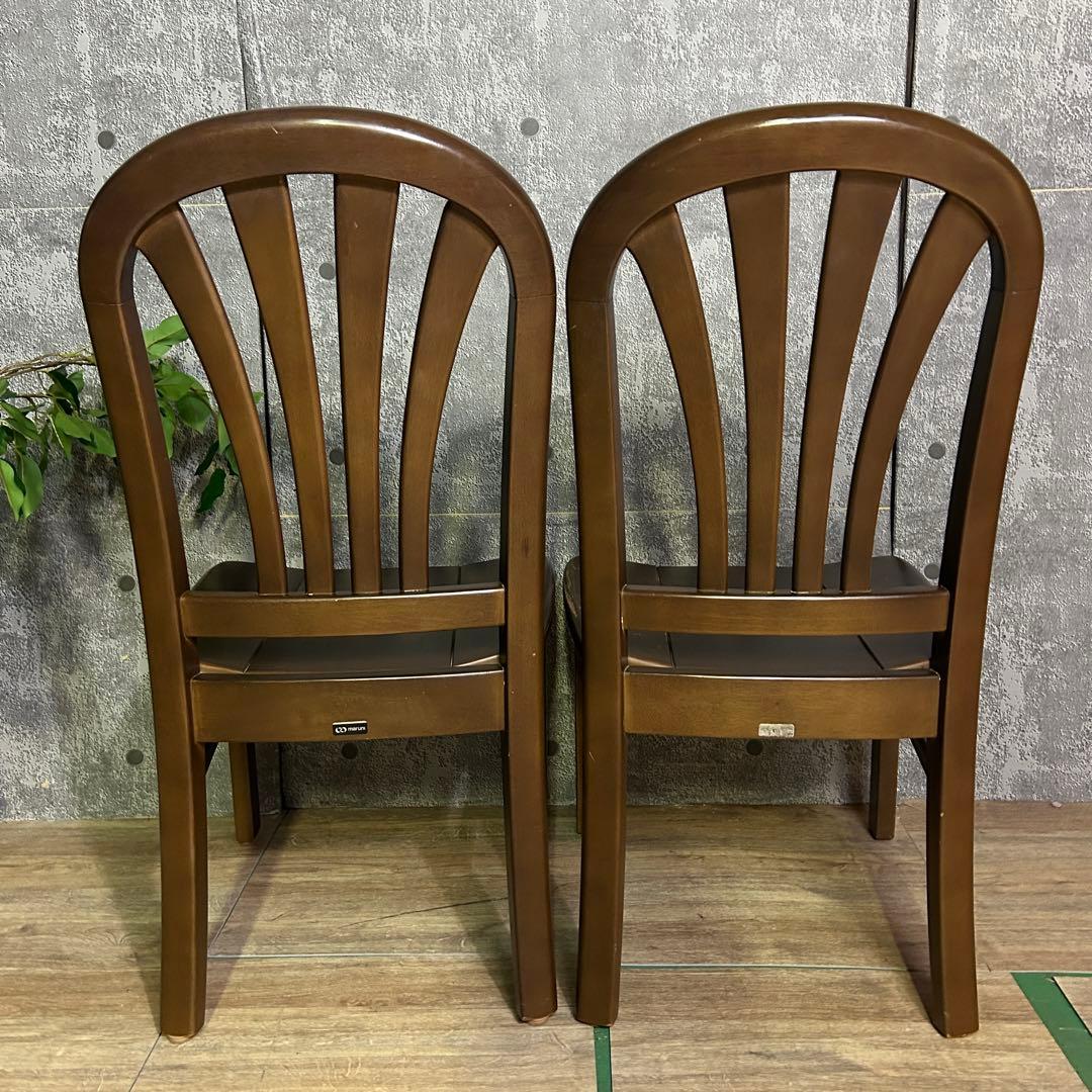 ꧁マルニ木工 maruni꧂ダイニングテーブル&チェア4脚セット シェル