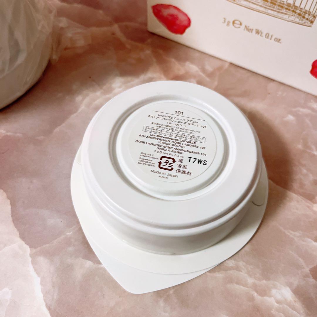 ☆ レメルヴェイユーズラデュレ 6THアニバーサリーローズラデュレ101 ケース