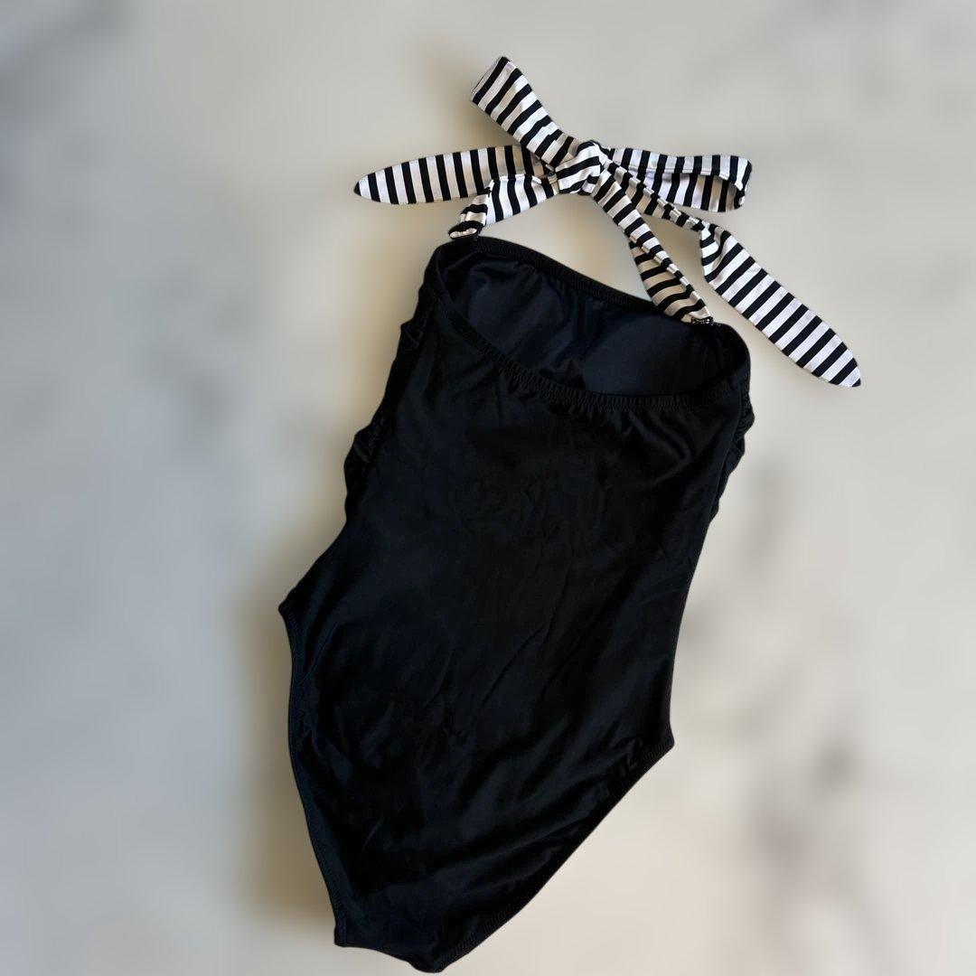 ボーダーズアットバルコニー水着　HALTERNECK SWIMSUIT L