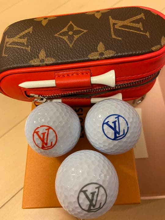 ルイヴィトン☆ゴルフボールケース