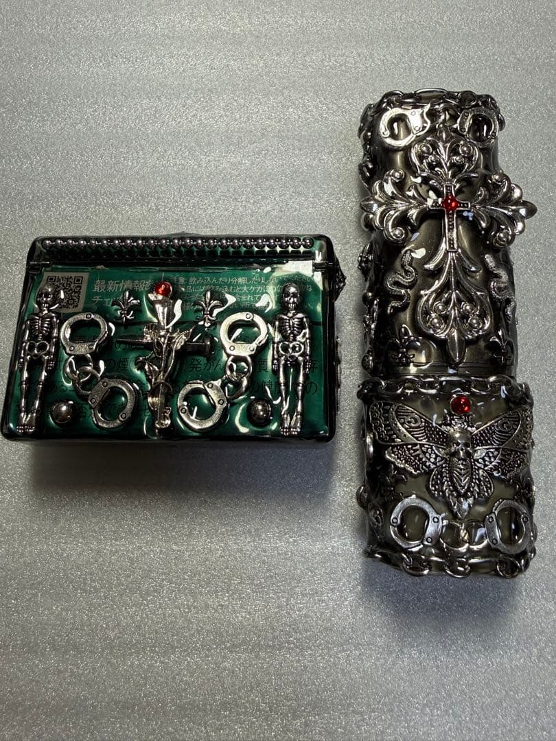 iQOS アイコス イルマワン デコケース 地雷系 ゴスロリ パンク ㊾ セット