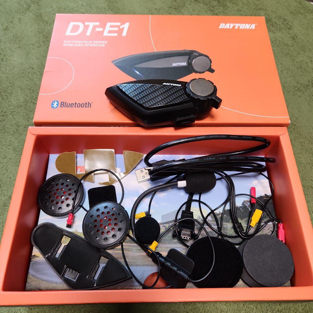 DAYTONA DT-E1 カーボン柄 DT-E1/DT-E1⁺ オプションフェイスパネル｜株式会社デイトナ
