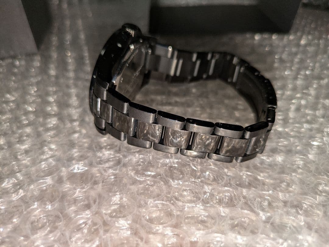 s*e様 ガールズ&パンツァー最終章 ティーガーⅠ モデル 腕時計/ガルパン 黒