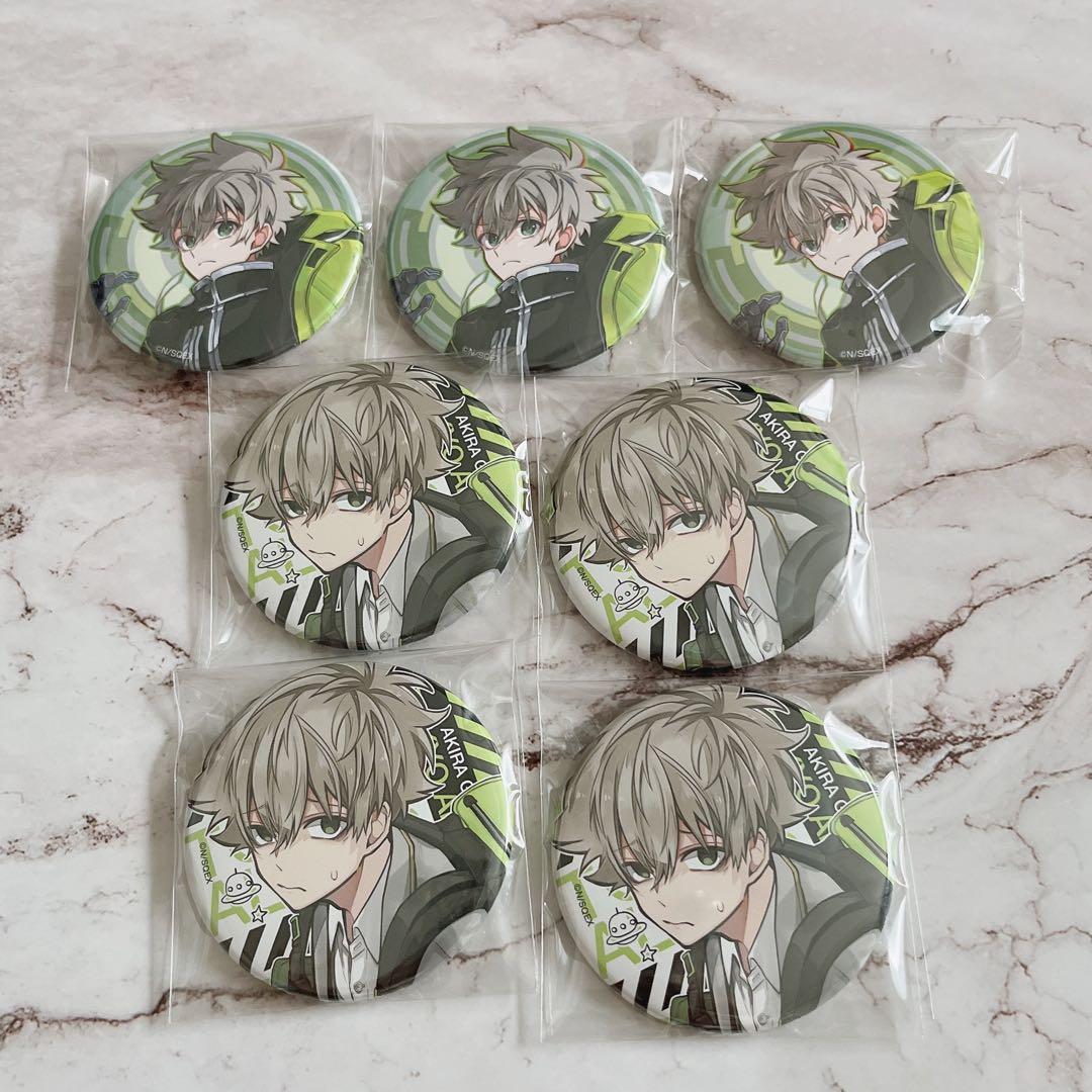 東京エイリアンズ 缶バッジ ミュージアム カフェ 郡司晃 7個セット