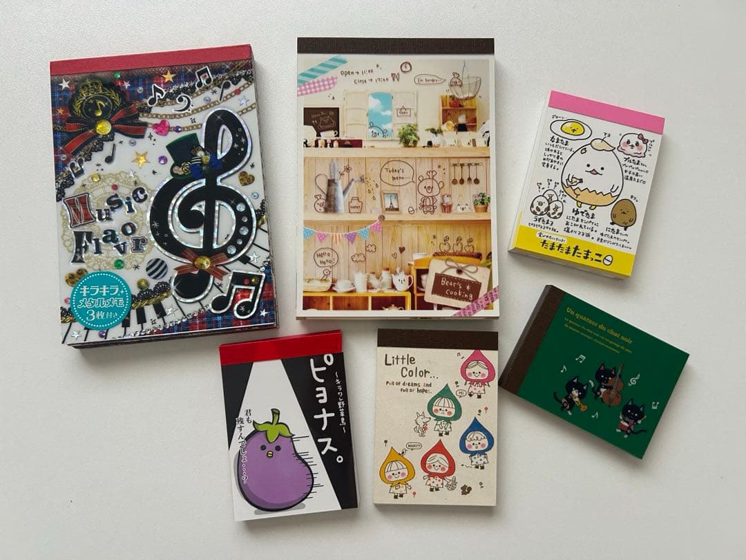 平成レトロ メモ帳 6種セット - メルカリ