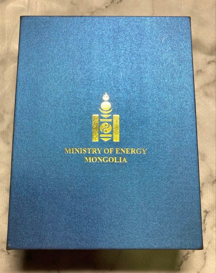 レア】モンゴル エネルギー省 記念メダル ソヨンボ