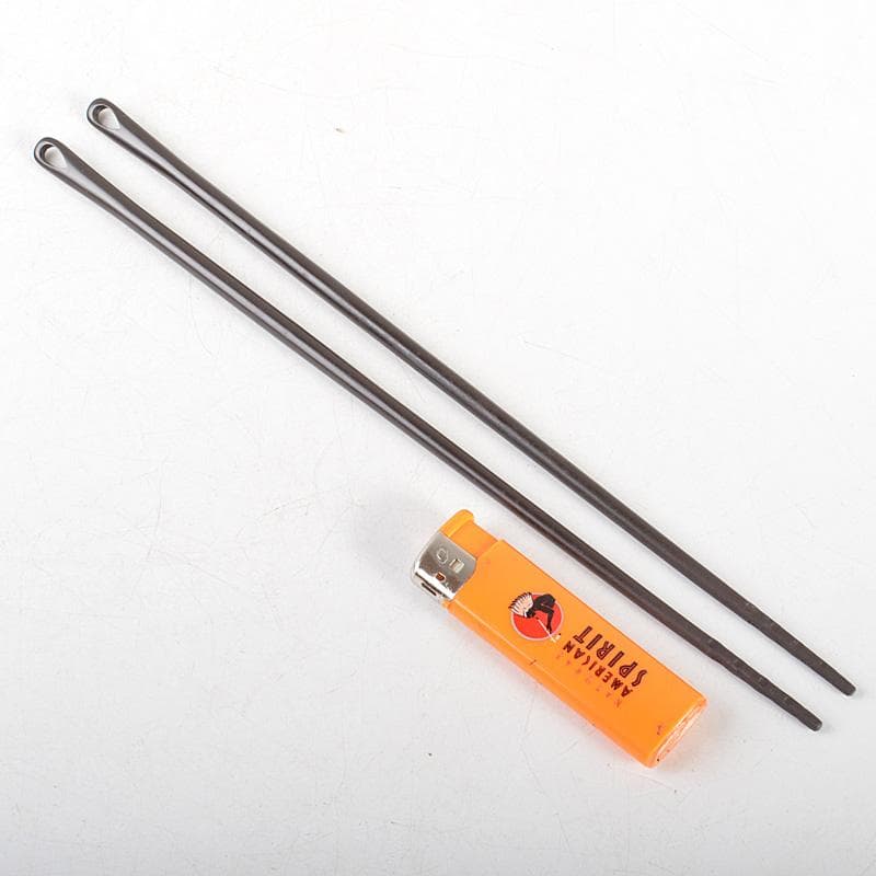 茶道具　木村清五郎造　古銅　美津火箸　風炉用火箸　共箱　N　5919