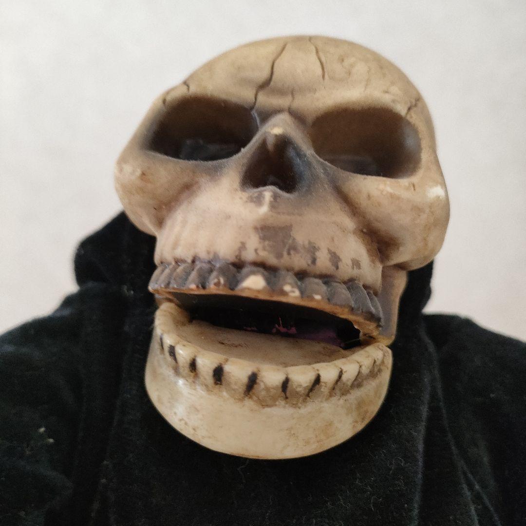 骸骨キャラクター フィギュア　当時物