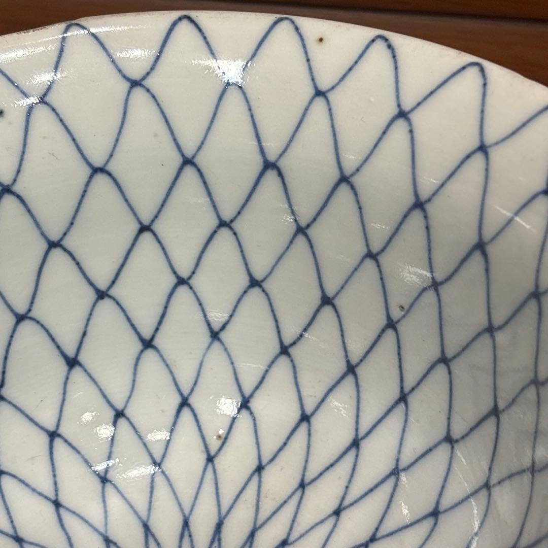 江戸時代 古伊万里 網手 盃洗 コンポート