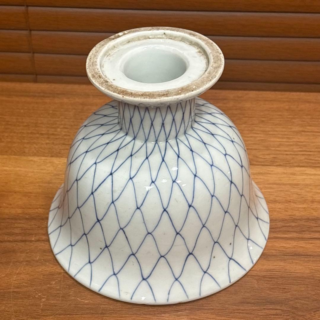 江戸時代 古伊万里 網手 盃洗 コンポート
