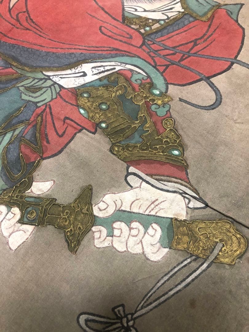 重要文化財、毗盧寺の壁画1:1再現した肉筆模写