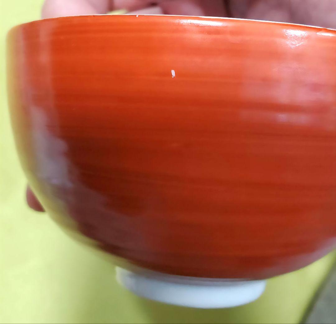 春慶塗手アンティーク鉢&有田焼き(お茶吞茶碗4客)