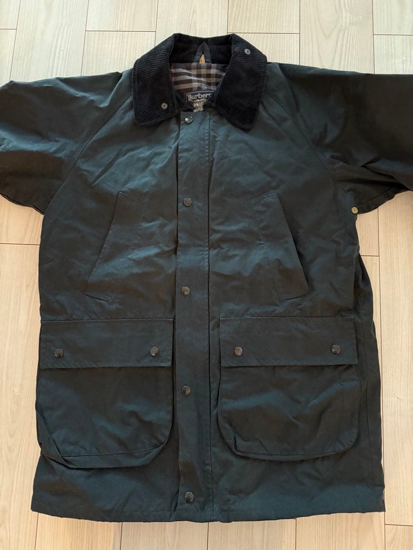 1990年代Burberryのオイルドコート