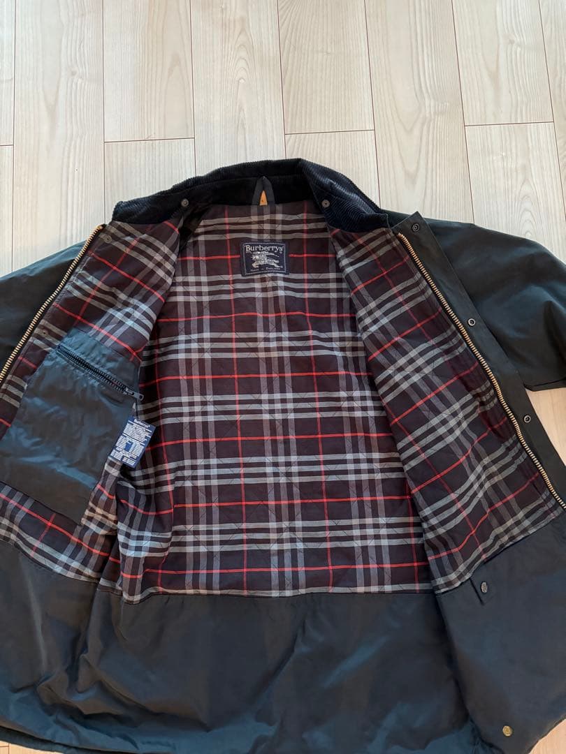 1990年代Burberryのオイルドコート