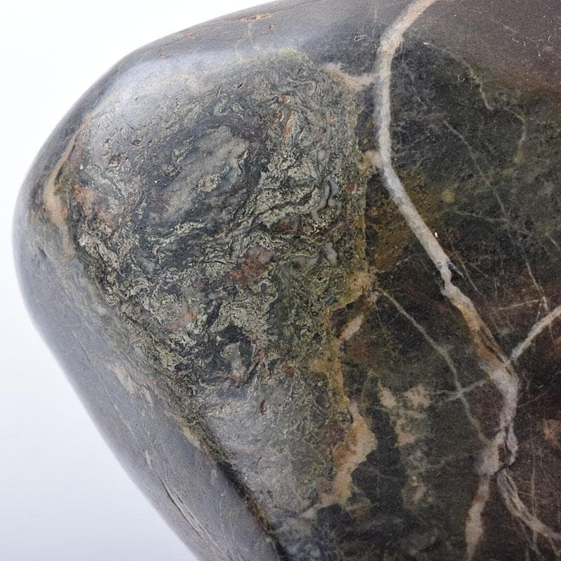 天然石 鑑賞石 菊花石 置物 重さ約1370g V R8681