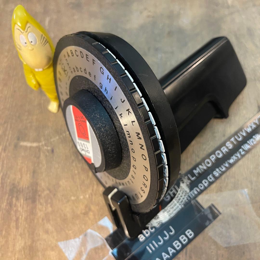 □製品保証□ほぼ未使用か？ DYMO 1360 ダイモ 文章対応 184-6