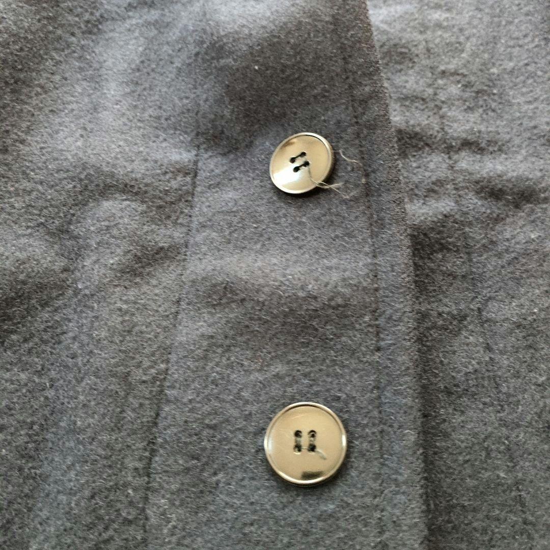 1940年〜1950年代　ホスピタルコート　ショールカラーウールコート　古着