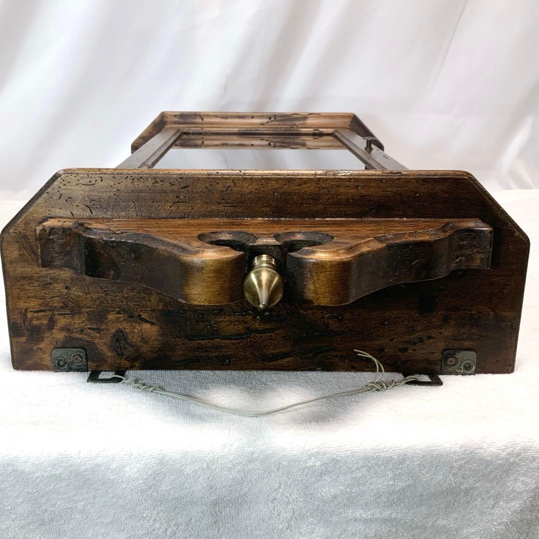 【希少品】イタリア Capanni カパーニ社 柱時計 木製 ポプラ古材