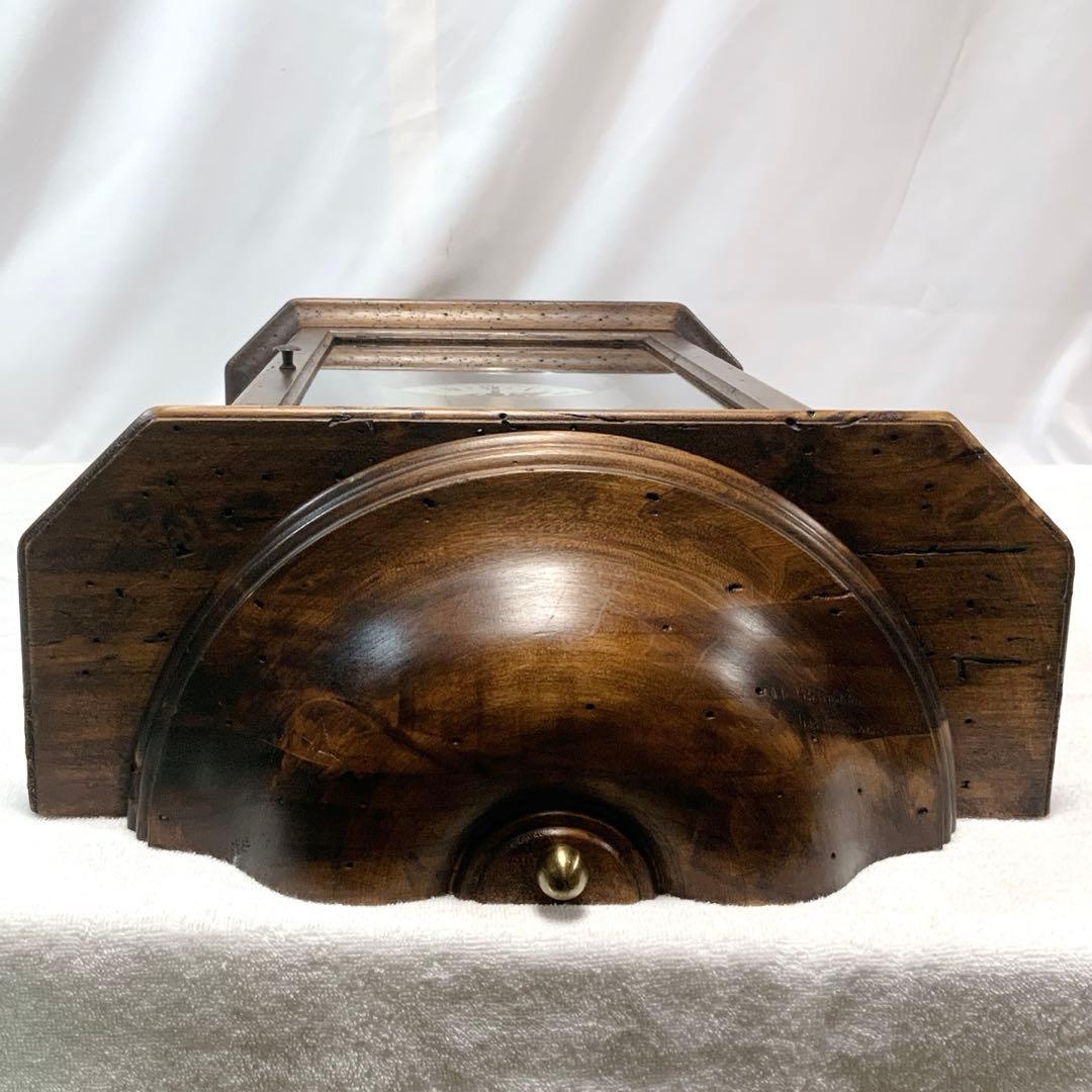 【希少品】イタリア Capanni カパーニ社 柱時計 木製 ポプラ古材