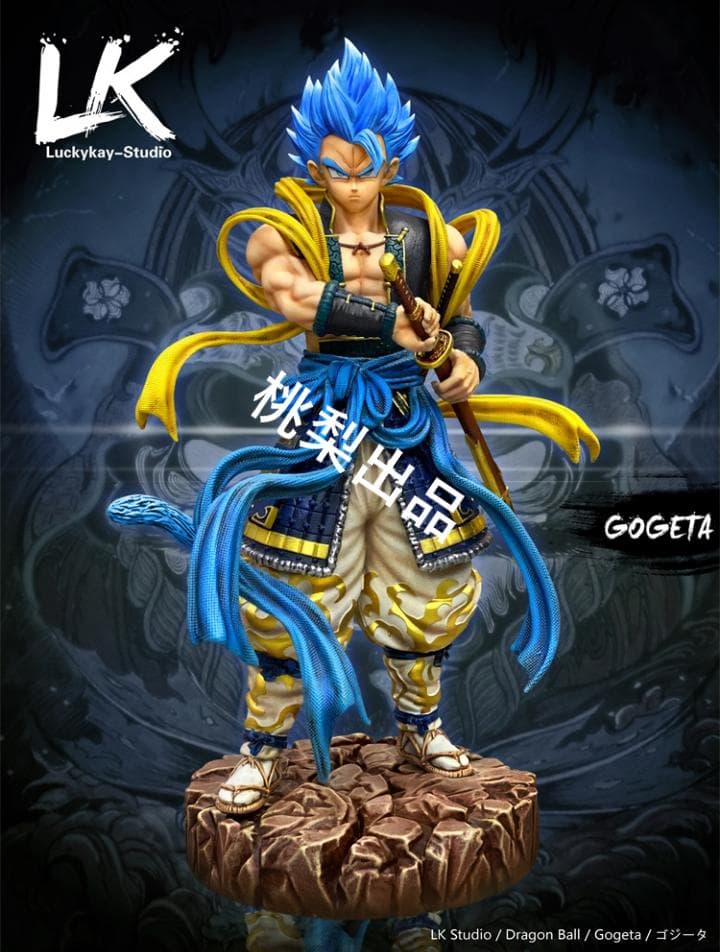 新品未開封『ドラコンボール』LK　ゴジータ　ブルー ガレージキット スタチュー