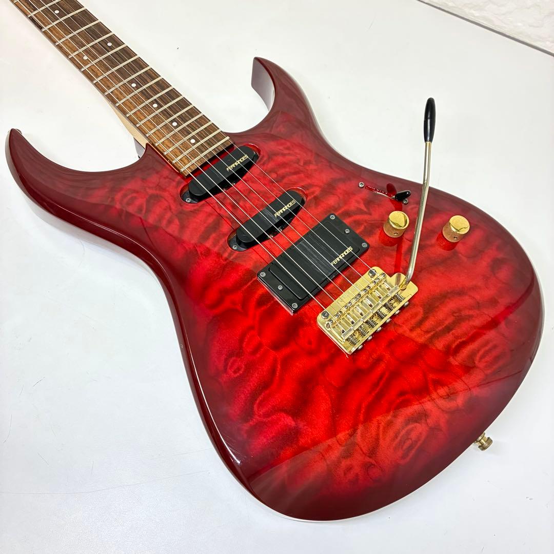 FERNANDES FGZ-420 キルトメイプルトップ 赤 エレキギター